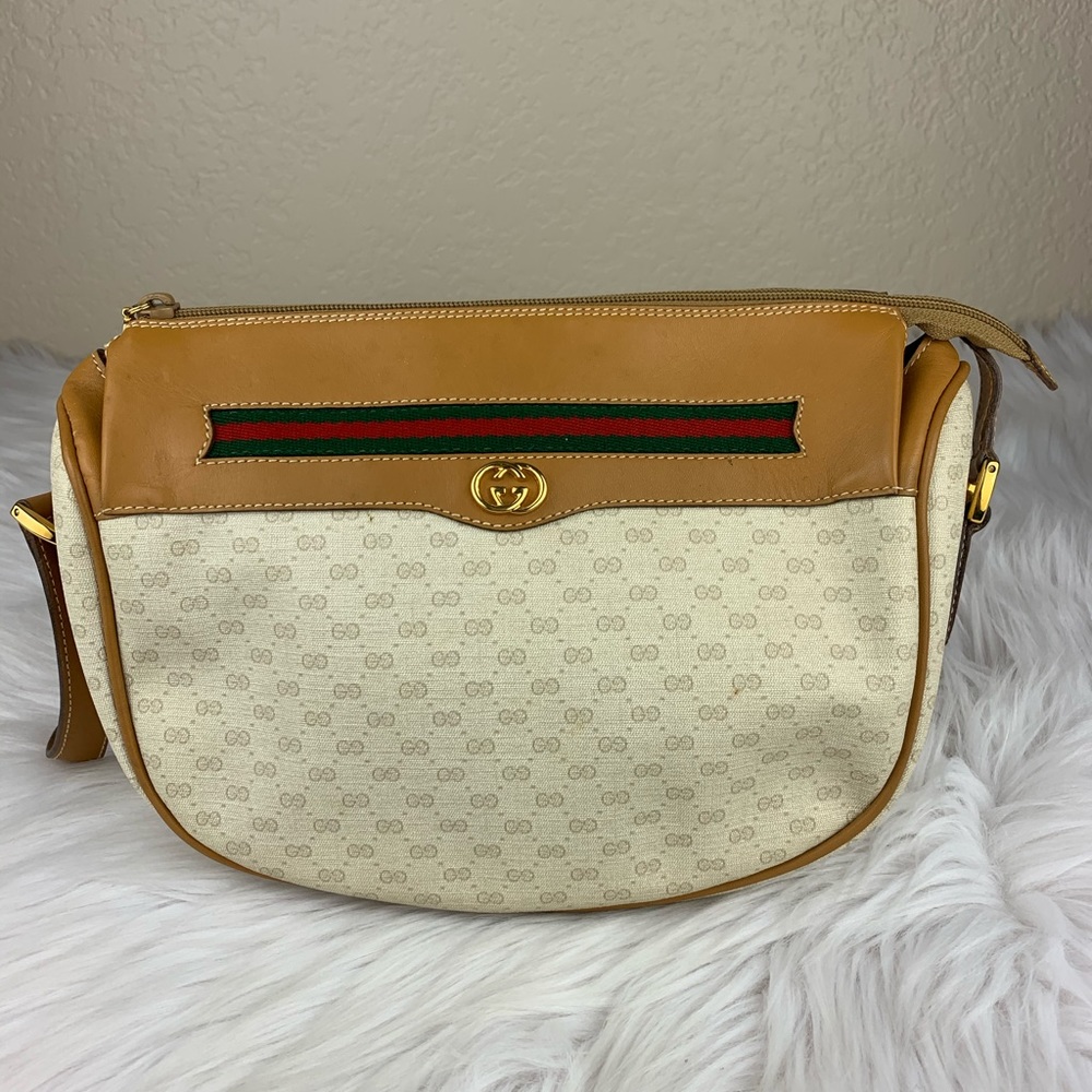 Gucci GG canvas crossbody bag
